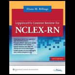 Lippincotts Content Review for NCLEX RN   With CD