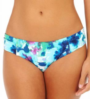 Tommy Bahama TSW36106B Watercolor Floral Side Shirred Hipster Swim Bottom