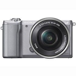 Sony ILCE 5000L/S a5000 20.1 MP Compact Interchangeable Lens Digital Camera   Si