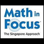 Math in Focus Course 1 Grade 6 Volume a and B