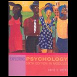 Exploring Psychology in Modules Package