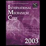 International Mechanical Code 2003