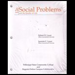 Social Problems and Qual   With Access (Custom)