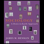 Sociology Down to Earth (HB)   With Access