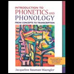 Introduction to Phonetics and Phonology   With DVD
