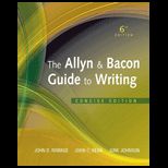 Allyn and Bacon Guide to Writing, Concise
