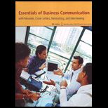 Essentials of Business Comm. With Access (Custom)