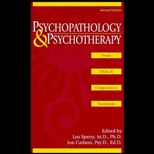 Psychopathology and Psychotherapy  From DSM IV Diagnosis to Treatment