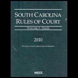 South Carolina Rules of Court State