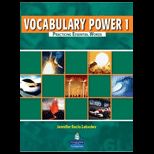 Vocabulary Power 1  Practicing Essential Words
