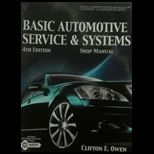 Basic Automotive Service and Systems   Shop Manual