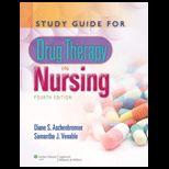 Drug Therapy in Nursing   Study Guide