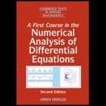 First Course in the Numerical Analysis of Differential Equations