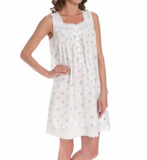 Eileen West 5314574 Flower Child Short Sleeveless Nightgown