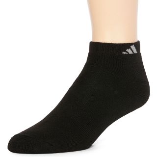 Adidas 6 pk. Low Cut Athletic Cushion Socks, Black, Mens