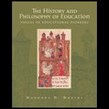 History and Philosophy of Education