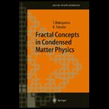Fractal Concepts in Condensed Matter
