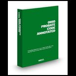 Ohio Probate Code Annotated, 2010 Edition