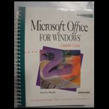 Microsoft Office for Windows  Comp. Crs.   With 3.5 Disk