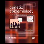 Genetic Epidemiology Methods and Applications