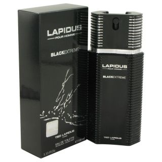 Lapidus Black Extreme for Men by Ted Lapidus EDT Spray 3.4 oz