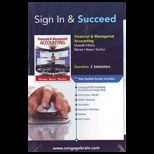Financial and Managerial Accounting   Sign in and Succeed