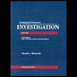 Criminal Process  Investigation   Part 1