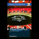 Institutions of the Asia Pacific