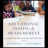 Educational Testing and Measurement Classroom Application and Practice (Looseleaf)
