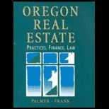 Oregon Real Estate Prac.  Finance Law