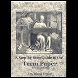 Step by Step Guide to the Term Paper