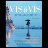Vis A Vis Beginning French