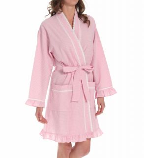 Eileen West 5115801 Encanto Short Wrap Robe
