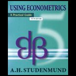 Using Econometrics  Practical Guide