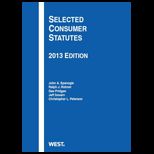 Selected Consumer Statutes