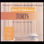 Sum and Substance  Torts 7 Audio CDs