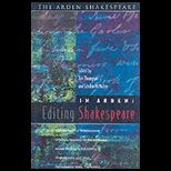 In Arden Editing Shakespeare
