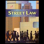 Street Law  Course In(Instructors Manual)