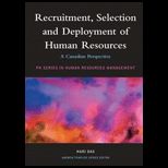 Recruitment, Selection and Deployment of Human Resources  A Canadian Perspective