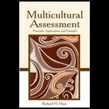 Multicultural Assessment Principles, Applications, and Examples