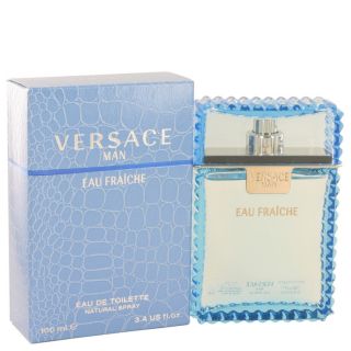 Versace Man for Men by Versace Eau Fraiche EDT Spray (Blue) 3.4 oz