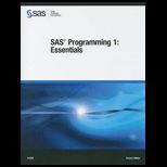 SAS PROGRAMMING 1
