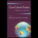 Cross Cultural Analysis Methods and a