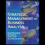 Strategic Management and Business Analysis   With Cd