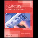 Accounting Chapt 9 14 CUSTOM PACKAGE<