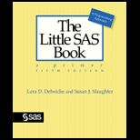 Little SAS Book Primer