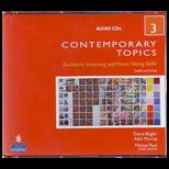 Contemporary Topics 3   Audio CDS (3)