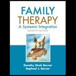 Family Therapy A Systemic Integration