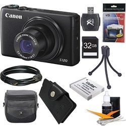 Canon PowerShot S120 12.1MP Digital Camera Ultimate Kit