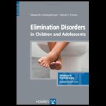 Elimination Disorders in Children and Adolescents, in the series Advances in Psychotherapy, Evidence Based Practice